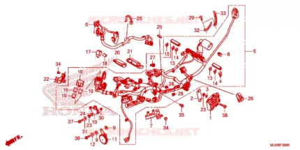 Fiação Principal CB 500F CB 500X CBR 500R